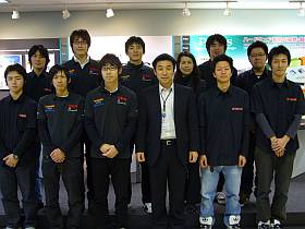 PFU様での集合写真